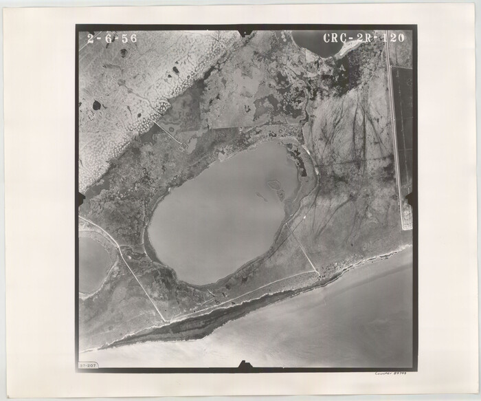 84744, Flight Mission No. CRC-2R, Frame 120, Chambers County, General Map Collection