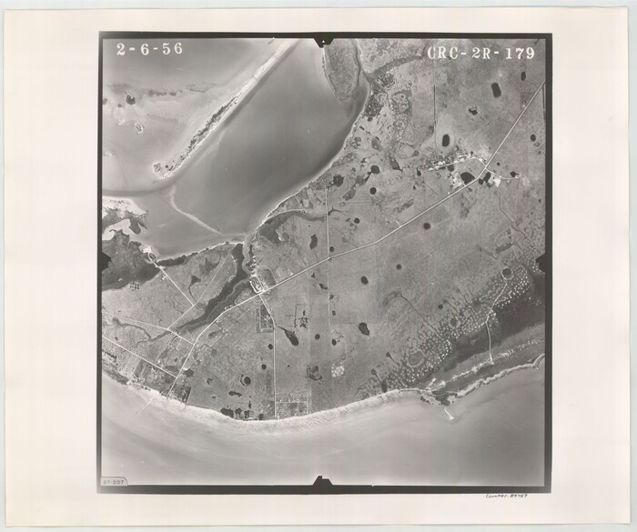 84757, Flight Mission No. CRC-2R, Frame 179, Chambers County, General Map Collection
