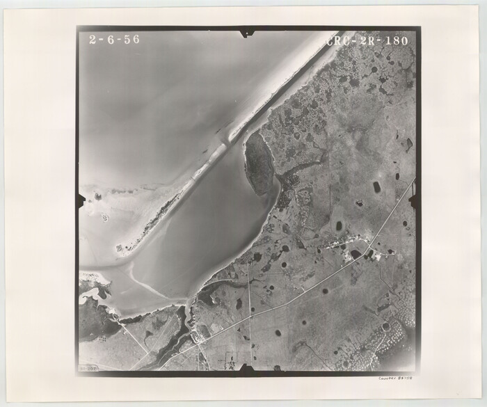 84758, Flight Mission No. CRC-2R, Frame 180, Chambers County, General Map Collection
