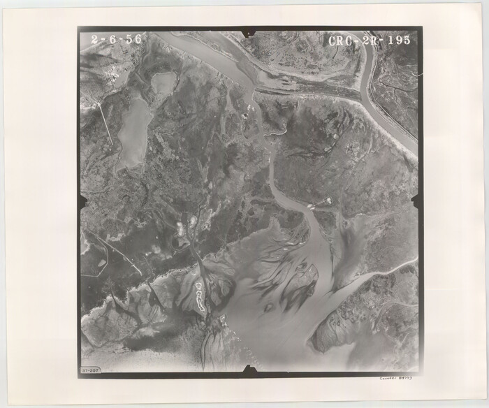 84773, Flight Mission No. CRC-2R, Frame 195, Chambers County, General Map Collection