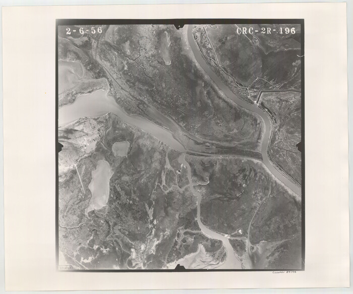 84774, Flight Mission No. CRC-2R, Frame 196, Chambers County, General Map Collection