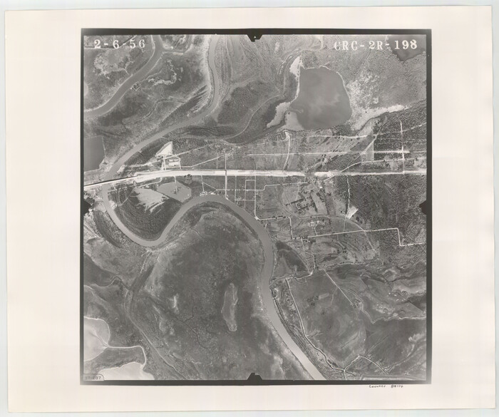 84776, Flight Mission No. CRC-2R, Frame 198, Chambers County, General Map Collection