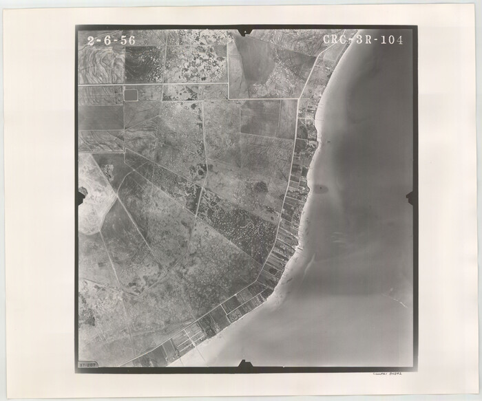 84842, Flight Mission No. CRC-3R, Frame 104, Chambers County, General Map Collection