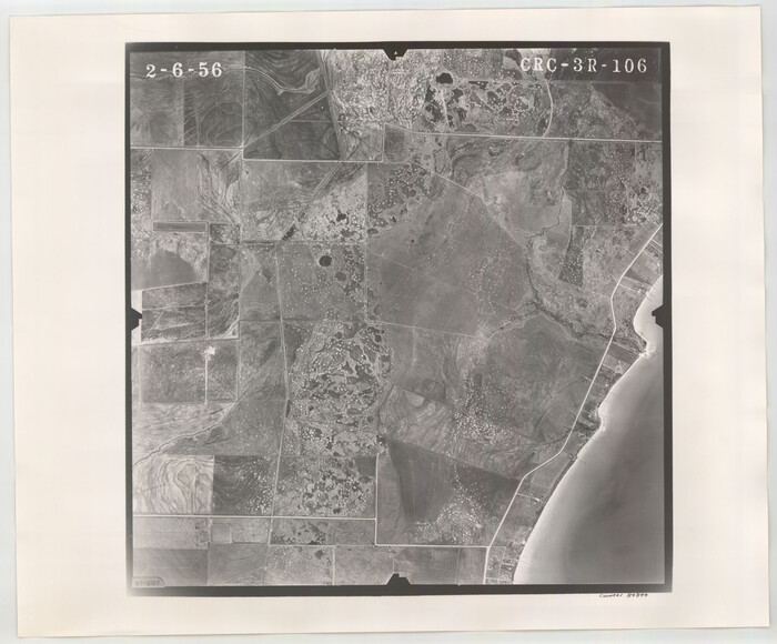84844, Flight Mission No. CRC-3R, Frame 106, Chambers County, General Map Collection