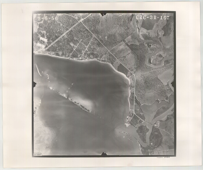 84849, Flight Mission No. CRC-3R, Frame 167, Chambers County, General Map Collection