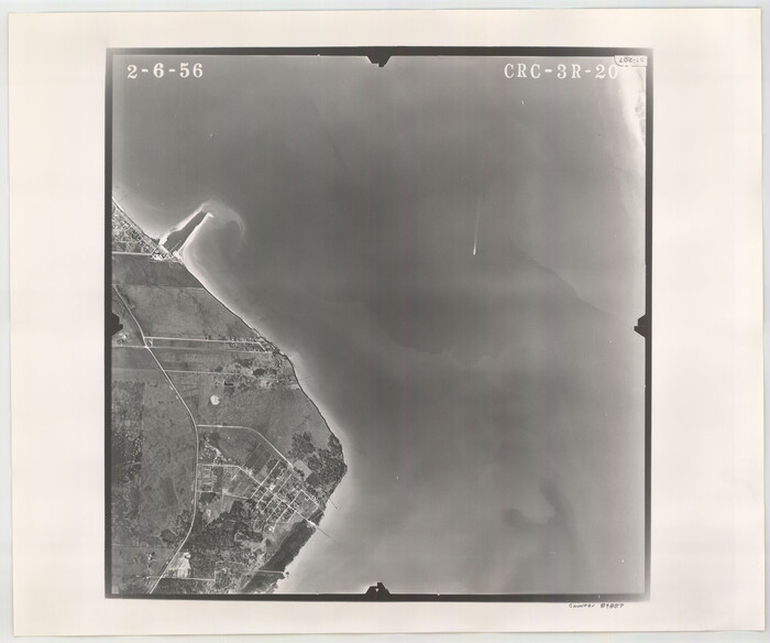 84857, Flight Mission No. CRC-3R, Frame 202, Chambers County, General Map Collection