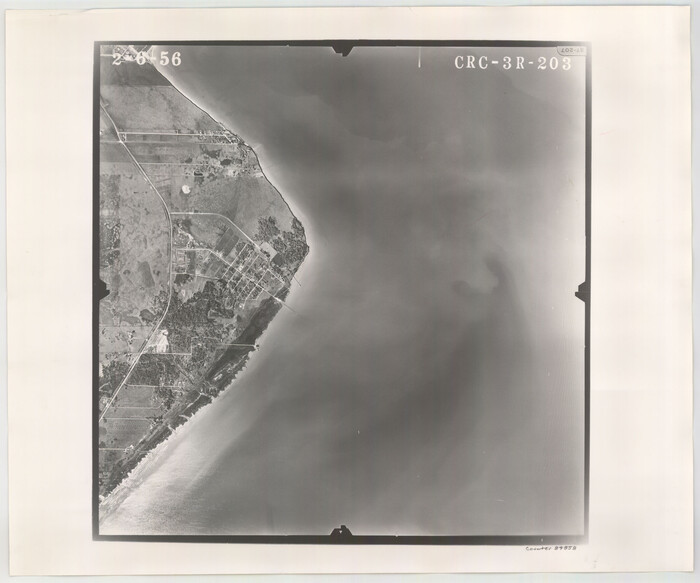 84858, Flight Mission No. CRC-3R, Frame 203, Chambers County, General Map Collection