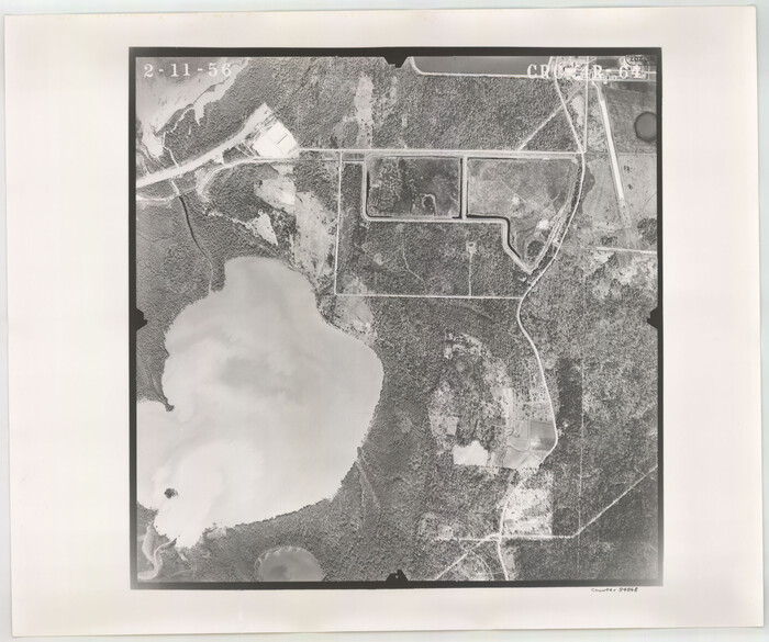 84868, Flight Mission No. CRC-4R, Frame 64, Chambers County, General Map Collection