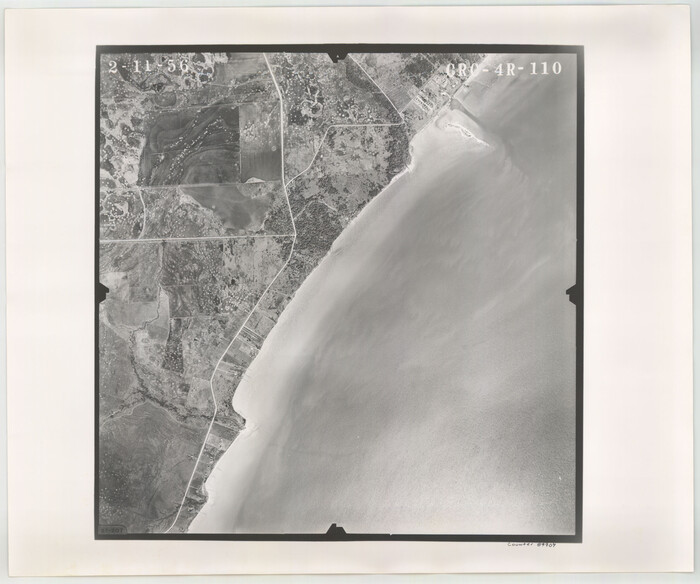 84907, Flight Mission No. CRC-4R, Frame 110, Chambers County, General Map Collection