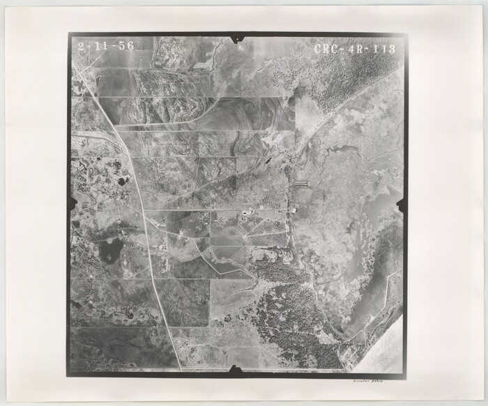 84910, Flight Mission No. CRC-4R, Frame 113, Chambers County, General Map Collection