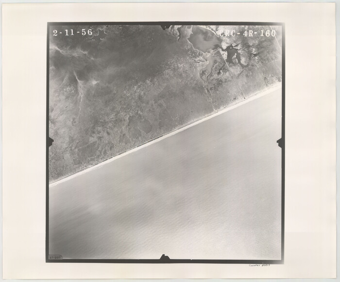 84919, Flight Mission No. CRC-4R, Frame 160, Chambers County, General Map Collection