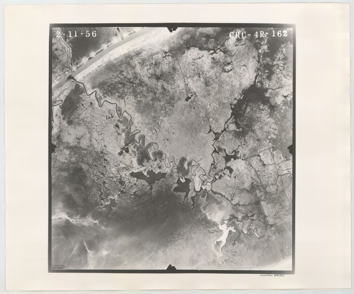 84921, Flight Mission No. CRC-4R, Frame 162, Chambers County, General Map Collection
