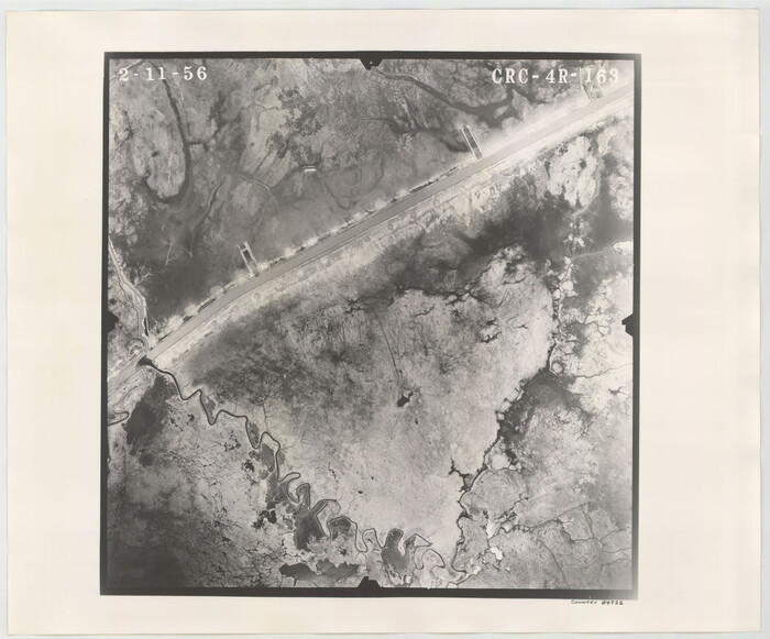 84922, Flight Mission No. CRC-4R, Frame 163, Chambers County, General Map Collection