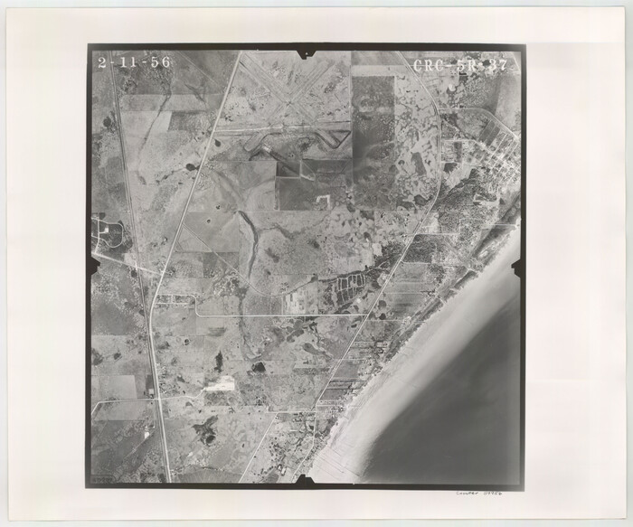 84956, Flight Mission No. CRC-5R, Frame 37, Chambers County, General Map Collection