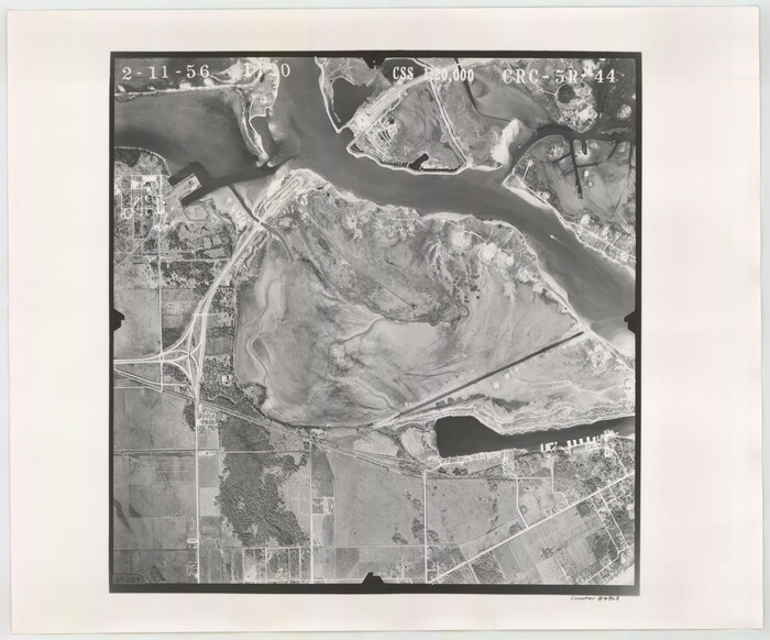 84963, Flight Mission No. CRC-5R, Frame 44, Chambers County, General Map Collection