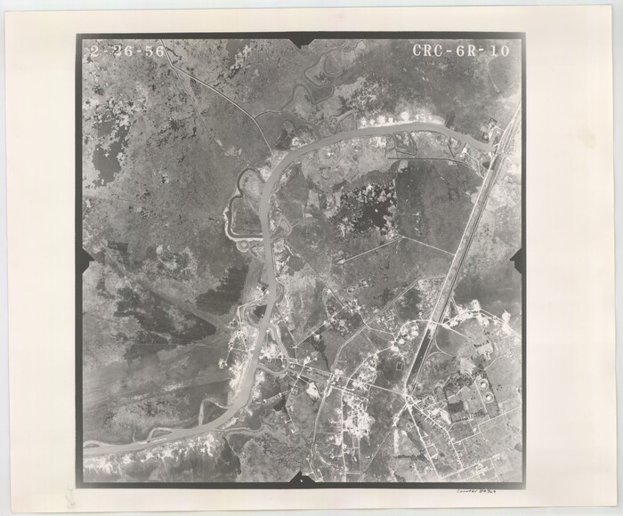 84964, Flight Mission No. CRC-6R, Frame 10, Chambers County, General Map Collection