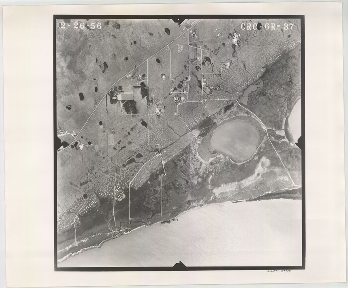 84970, Flight Mission No. CRC-6R, Frame 37, Chambers County, General Map Collection