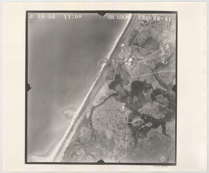 84974, Flight Mission No. CRC-6R, Frame 41, Chambers County, General Map Collection