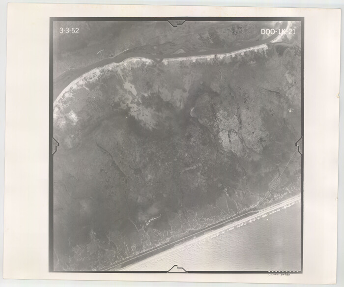 84980, Flight Mission No. DQO-1K, Frame 21, Galveston County, General Map Collection