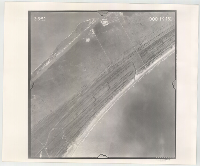 85004, Flight Mission No. DQO-1K, Frame 151, Galveston County, General Map Collection