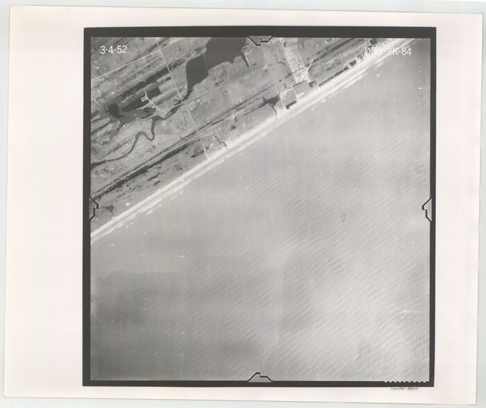 85011, Flight Mission No. DQO-2K, Frame 84, Galveston County, General Map Collection