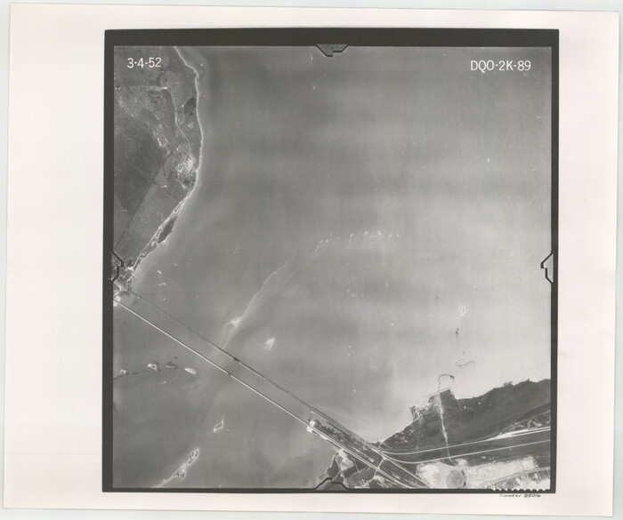 85016, Flight Mission No. DQO-2K, Frame 89, Galveston County, General Map Collection