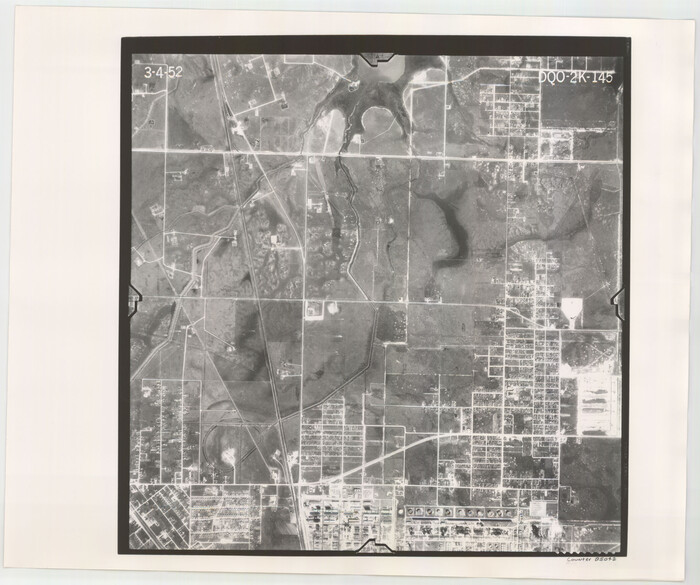 85042, Flight Mission No. DQO-2K, Frame 145, Galveston County, General Map Collection