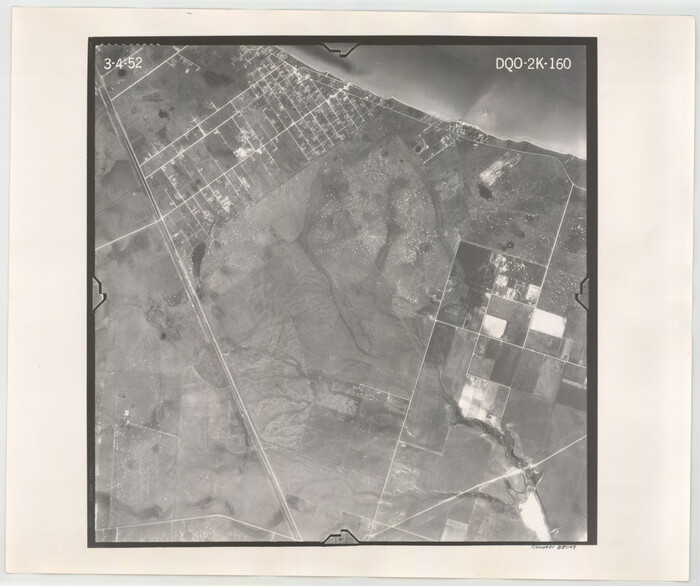 85049, Flight Mission No. DQO-2K, Frame 160, Galveston County, General Map Collection