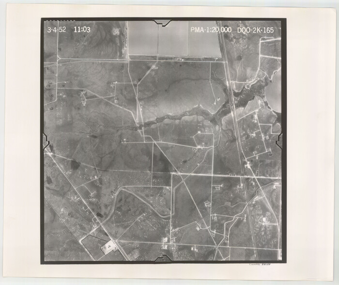 85054, Flight Mission No. DQO-2K, Frame 165, Galveston County, General Map Collection