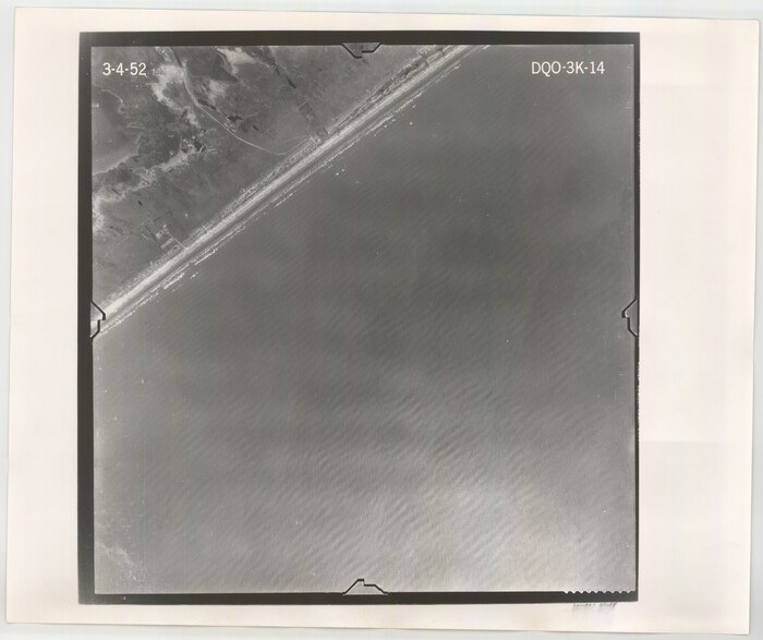 85055, Flight Mission No. DQO-3K, Frame 14, Galveston County, General Map Collection
