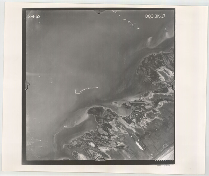 85058, Flight Mission No. DQO-3K, Frame 17, Galveston County, General Map Collection