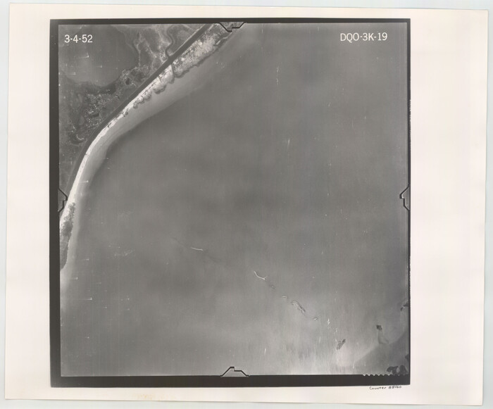 85060, Flight Mission No. DQO-3K, Frame 19, Galveston County, General Map Collection