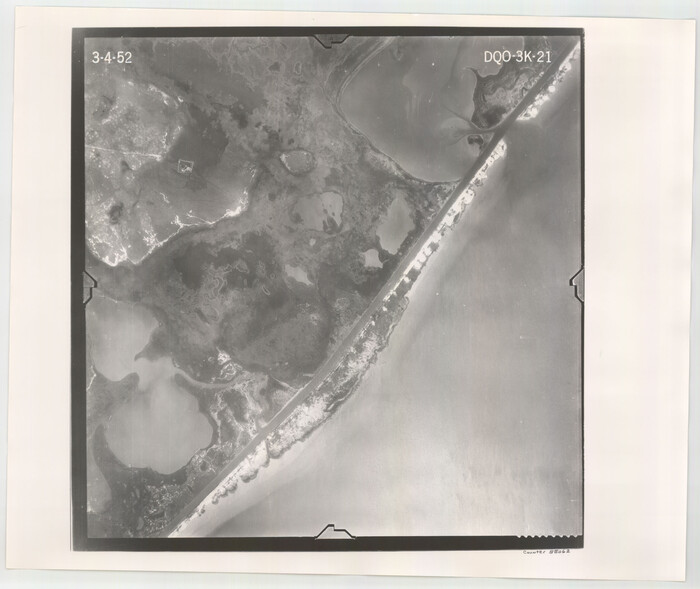 85062, Flight Mission No. DQO-3K, Frame 21, Galveston County, General Map Collection