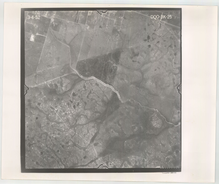 85066, Flight Mission No. DQO-3K, Frame 25, Galveston County, General Map Collection