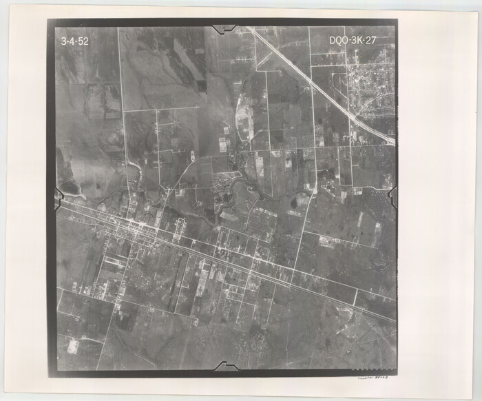 85068, Flight Mission No. DQO-3K, Frame 27, Galveston County, General Map Collection