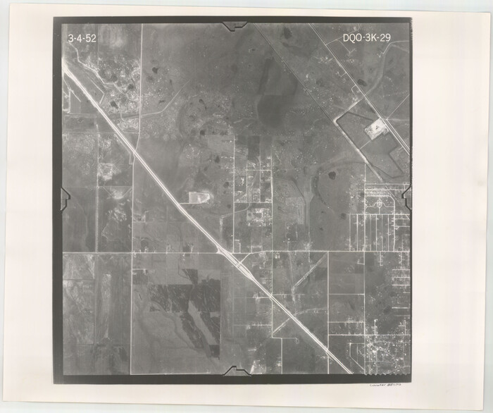 85070, Flight Mission No. DQO-3K, Frame 29, Galveston County, General Map Collection