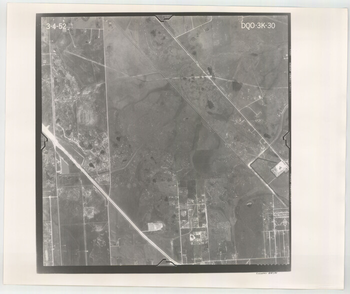85071, Flight Mission No. DQO-3K, Frame 30, Galveston County, General Map Collection