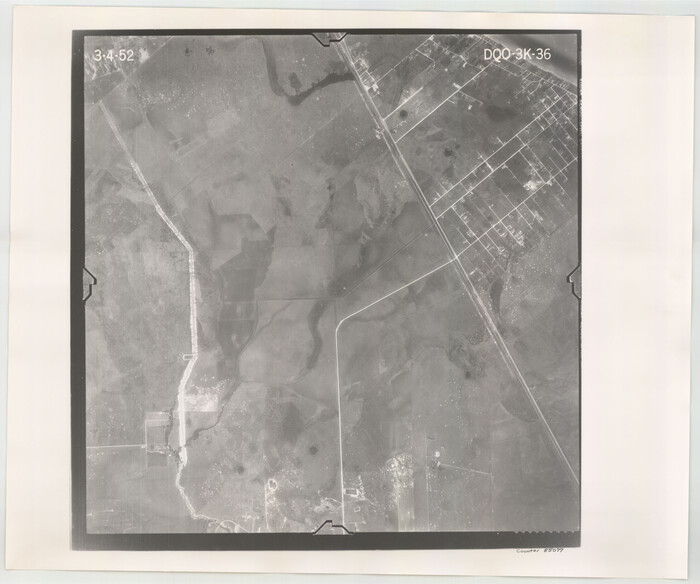 85077, Flight Mission No. DQO-3K, Frame 36, Galveston County, General Map Collection
