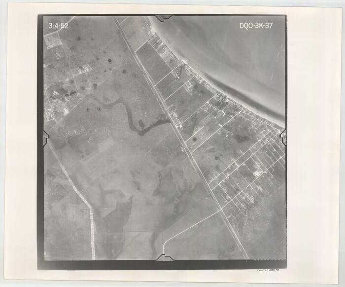 85078, Flight Mission No. DQO-3K, Frame 37, Galveston County, General Map Collection