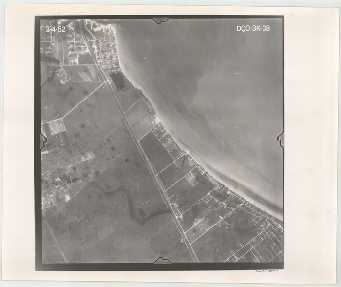 85079, Flight Mission No. DQO-3K, Frame 38, Galveston County, General Map Collection
