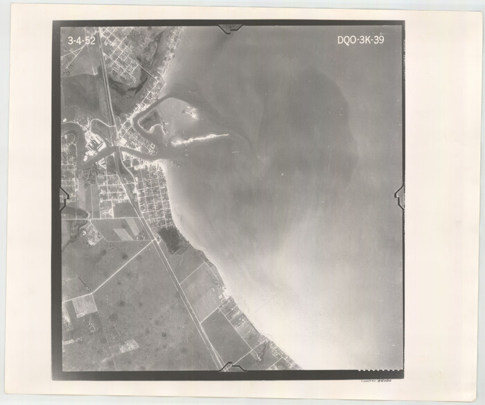 85080, Flight Mission No. DQO-3K, Frame 39, Galveston County, General Map Collection