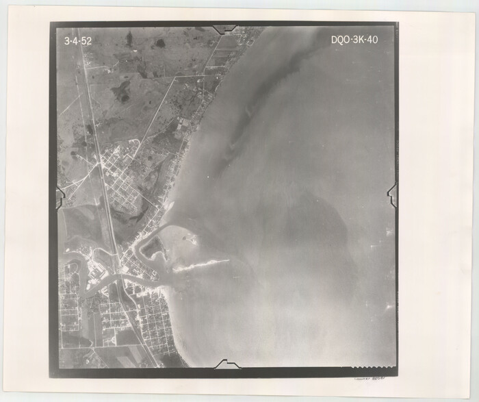 85081, Flight Mission No. DQO-3K, Frame 40, Galveston County, General Map Collection