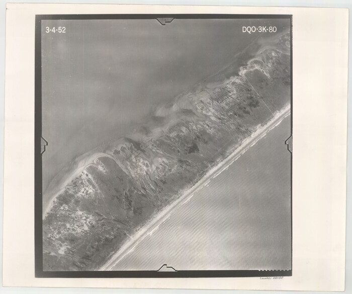 85085, Flight Mission No. DQO-3K, Frame 80, Galveston County, General Map Collection