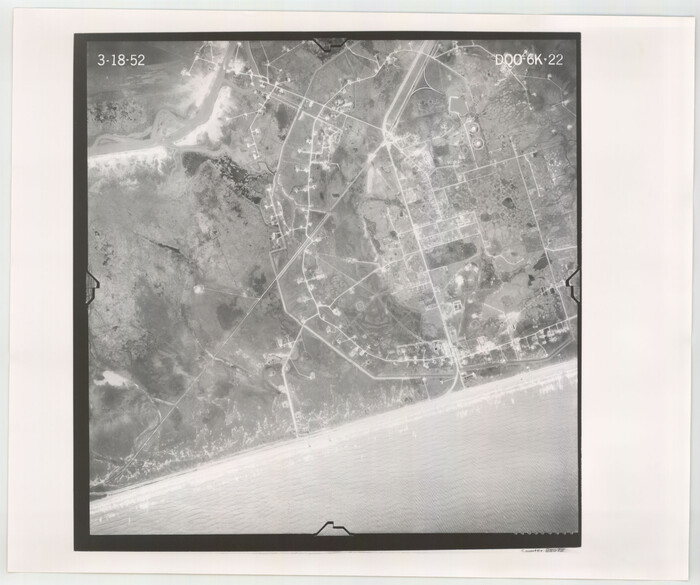 85095, Flight Mission No. DQO-6K, Frame 22, Galveston County, General Map Collection