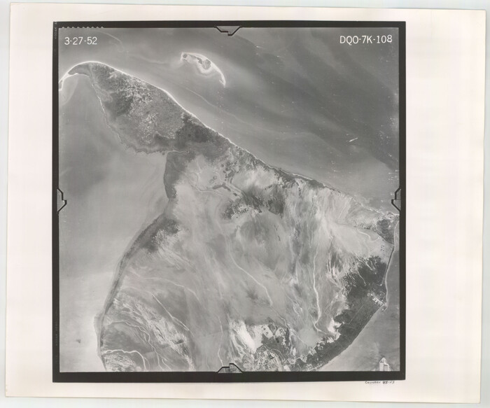 85123, Flight Mission No. DQO-7K, Frame 108, Galveston County, General Map Collection