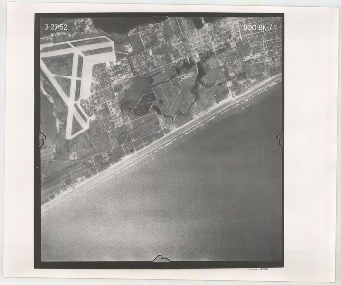 85130, Flight Mission No. DQO-8K, Frame 7, Galveston County, General Map Collection