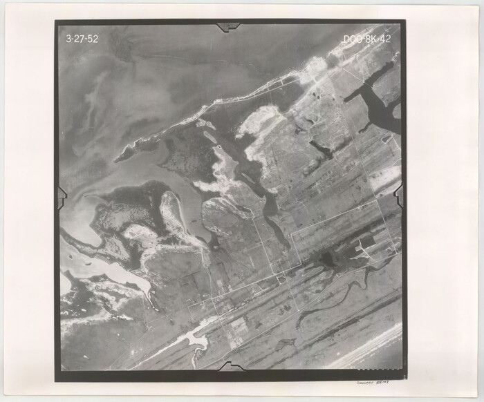 85149, Flight Mission No. DQO-8K, Frame 42, Galveston County, General Map Collection