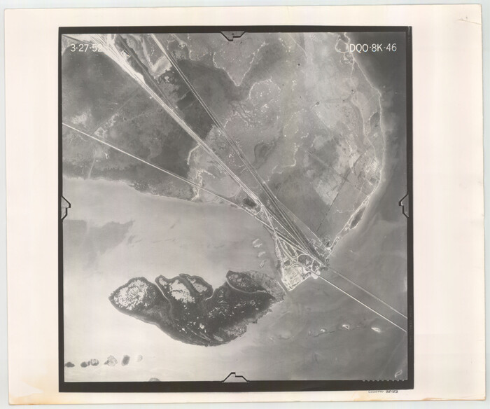 85153, Flight Mission No. DQO-8K, Frame 46, Galveston County, General Map Collection