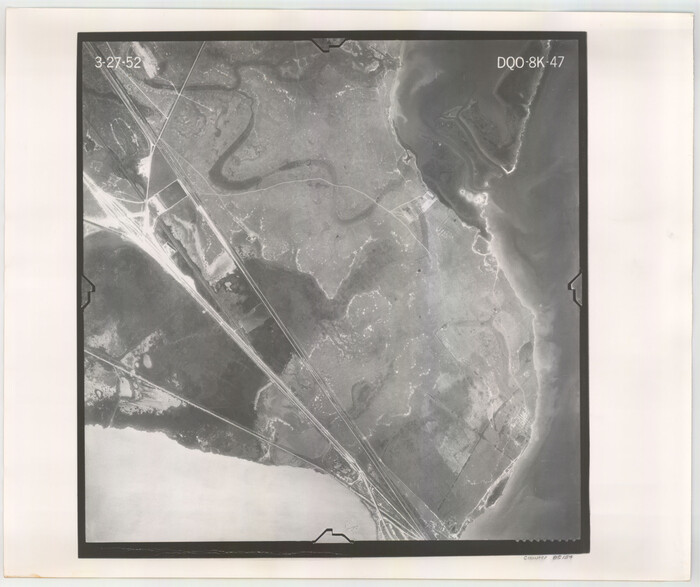 85154, Flight Mission No. DQO-8K, Frame 47, Galveston County, General Map Collection