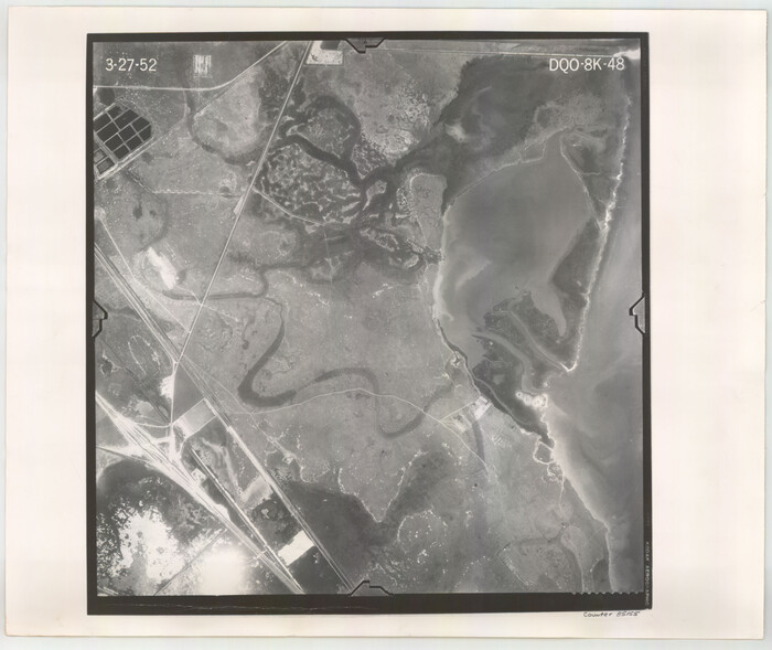 85155, Flight Mission No. DQO-8K, Frame 48, Galveston County, General Map Collection